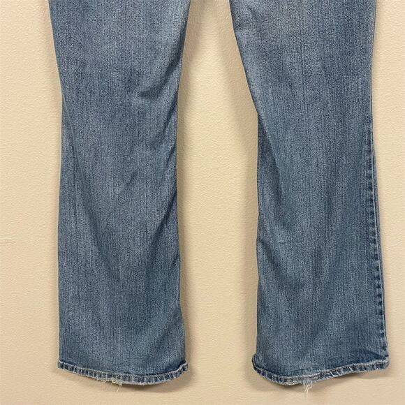 Aeropostale Hailey Flare Women's Jeans Size 9/10 Blue Light Wash Denim - Picture 7 of 9